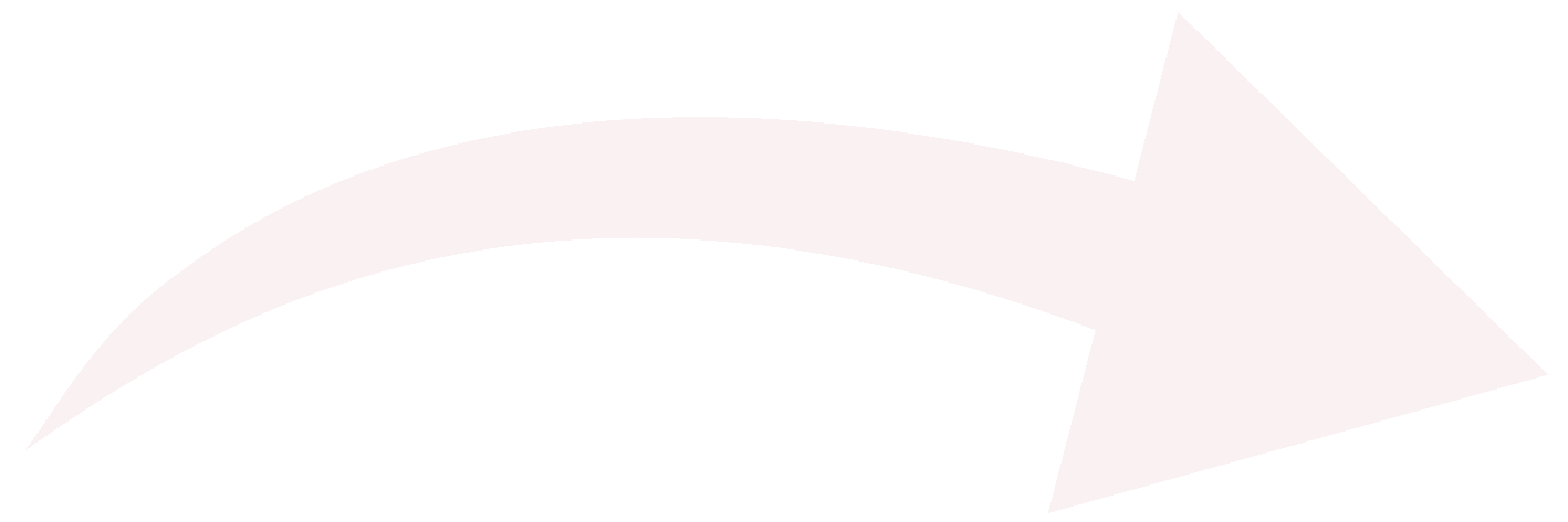 Flèche blanche courbée vers la droite